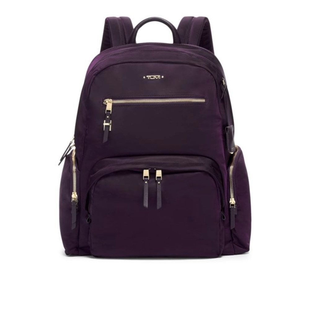 Tumi Voyageur Carson BlackBerry Backpack - Picture 1 of 8